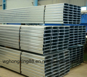 Viga de acero con estructura de acero galvanizado en caliente en stock